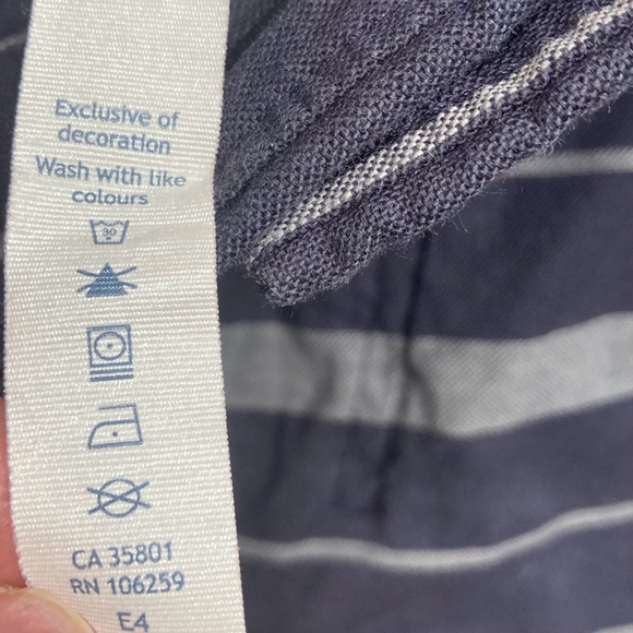 Men's Lululemon KAHUNA Shorts Size 38 Blue Striped - Picture 5 of 7